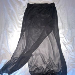 Black Under Skirt skirt